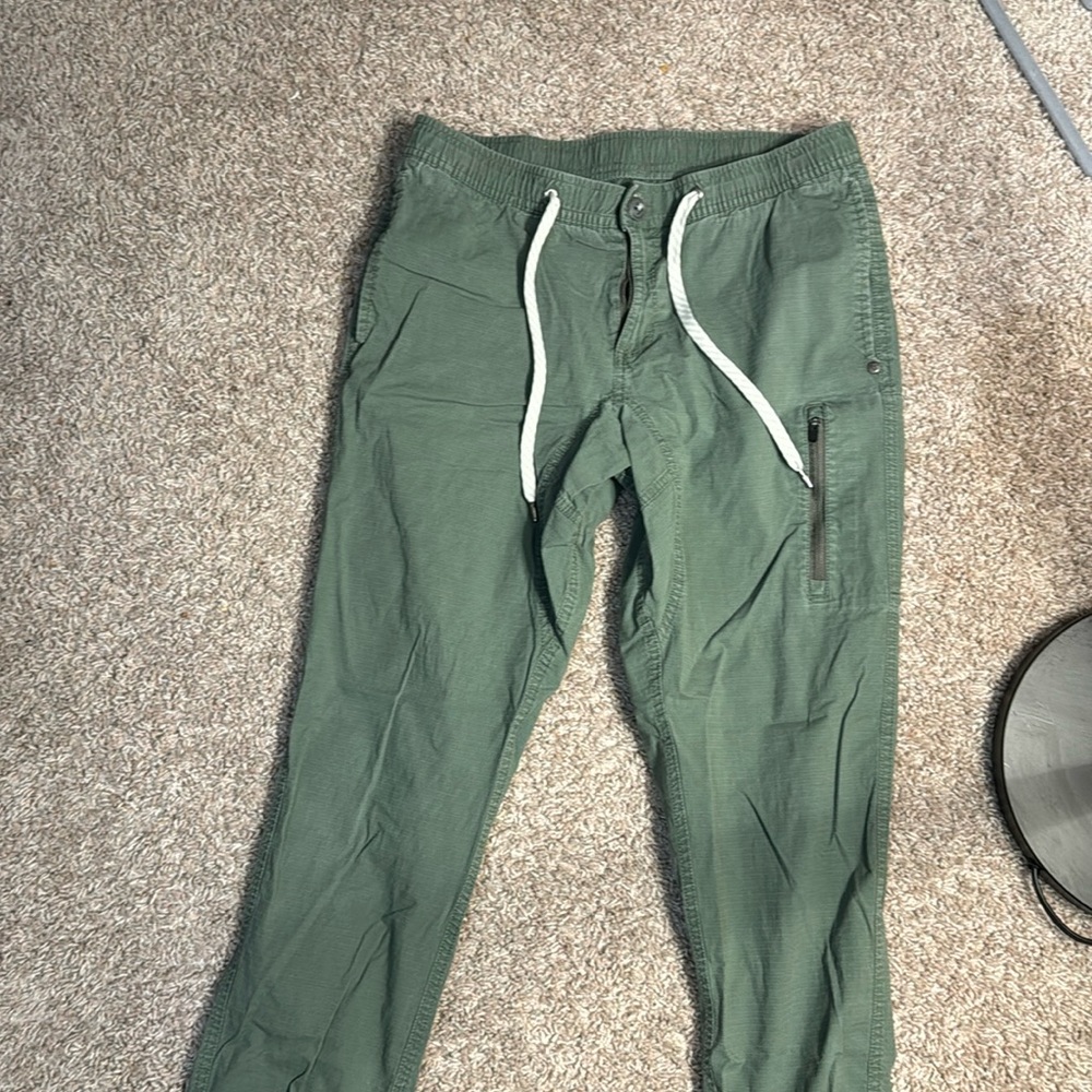 Vuori Medium Ripstop Pants Green
